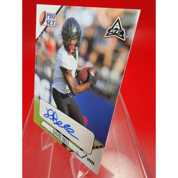 2021 Pro Set Rookie Auto David Bell RC - Picture 6 of 7